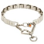 48cm/19" NECK TECH STAINLESS STEEL PINCH PRONG COLLAR