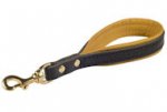 Leather Dog Lead Hand Loop for schutzhund dogs