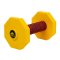 'Training Is Fun' Wooden Dog Dumbbell with Synthetic Cover 650 g (0.650 kg)
