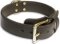 Plain Tough Leather Dog Collar for all dogs