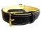 Royal Nappa Padded Hand Made Leather Dog Collar - code: C443