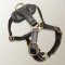 Luxury handcrafted leather dog harness