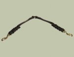 For all dogs Leather Two Dog Coupler