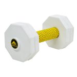'Indispensable Trainer' Wooden Dog Dumbbell with French Linen Coil 1000g