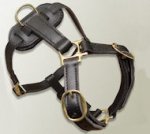 Leather No Choke Dog Harness for all dogs