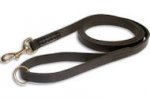 Leather Rescue Leash 3/4 inch on 6 FOOT for police dogs