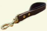 Traffic Dog Leads - Leather Short Leash