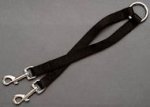 Nylon 2-Way Couplers Leash for 2 working dogs