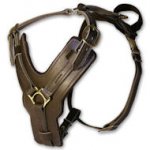 Exclusive Luxury Handcrafted Padded Leather Dog Harness
