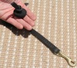 Dog Training Tabs-Leather Leash Tab for Dog