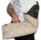 Dog bite sleeve - intermediate dog sleeve made of jute material.