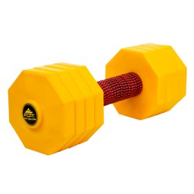 'Strength and Power' Wooden Dog Dumbbell for Retrieve Training 2000 g
