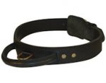 Leather Agitation Collars with Handle for Your Dog