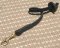 Best Leather Obedience Dog Leash with Pull Tab 2 foot