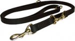 7FT Leather Police Style Dog Training Lead 3/4 schutzhund dog