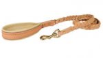Leather 4 Foot Leash for DOG
