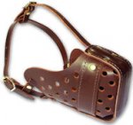 Similar Like Gappay Leather Muzzle for DOG
