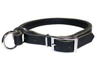 Adjustable Leather Slip Collar