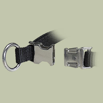Nylon Quick-Release Training Pinch Collar for schutzhund dogs