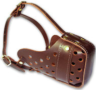 Similar Like Gappay Leather Muzzle for DOG