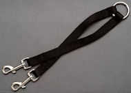Nylon 2-Way Couplers Leash for 2 working dogs