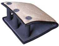 Great Puppy Bite Builder w/h 3 handle made of jute-Wedge Tug