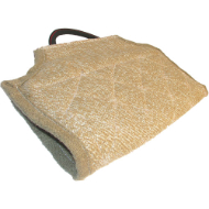 Dog bite developer cuff/cover made of jute with handle-TRAINING
