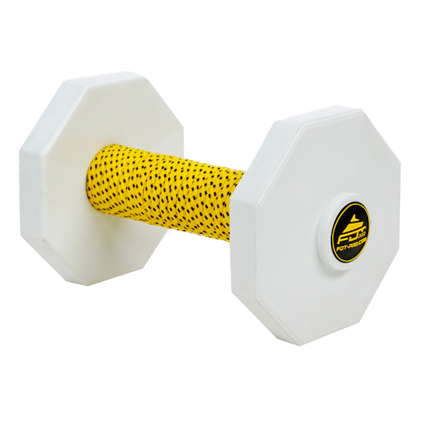 Dog Training Dumbbell with removable Plastic Plates