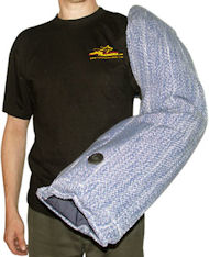 Bite arm sleeve made of french linen material - PS22