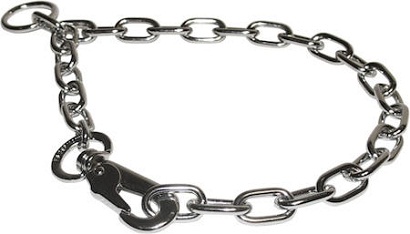 Fur Saver Choke Chain Chrome-Plated Collar-Herm Sprenger collar [HS7 ...