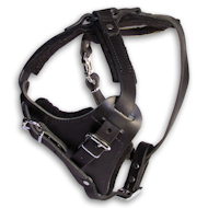 Right Leather Agitation Harness for All dog Breeds