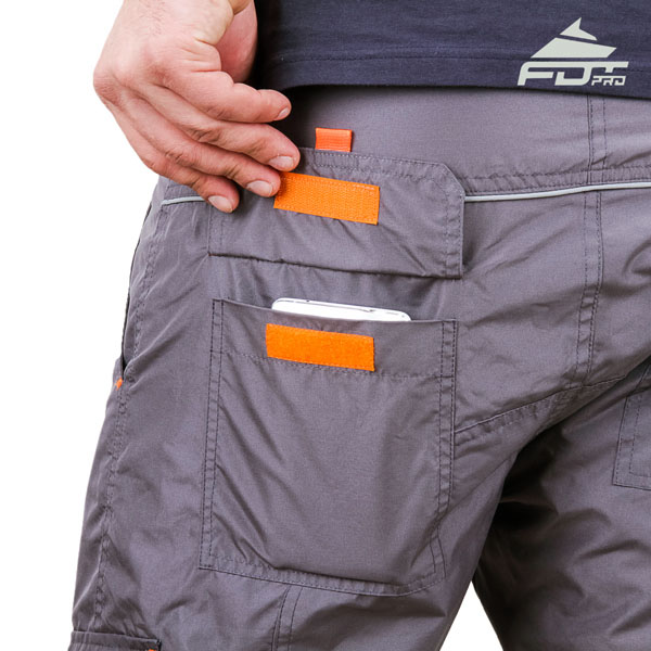 Comfy Design Pro Pants with Reliable Back Pockets for Dog Trainers