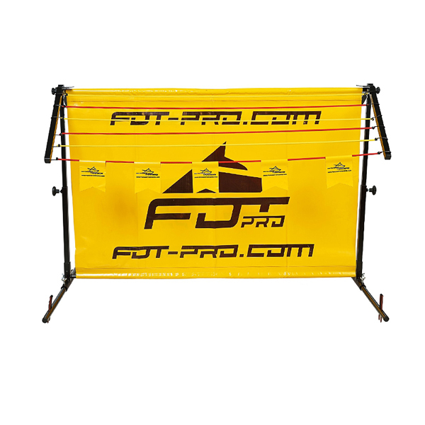 Aluminum/Polyster Barrier for Dogs for Long Jump Training