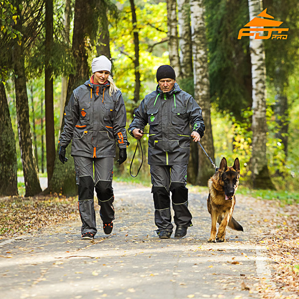 Unisex Dog Training Suit for Men and Women for Any Weather Use