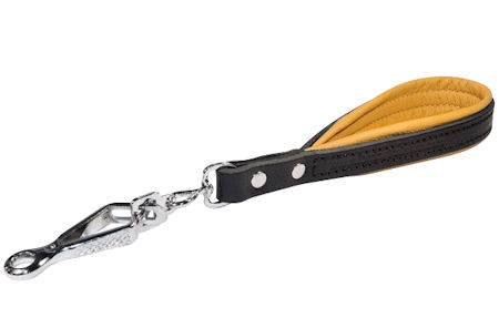 Leather Dog Lead Hand Loop for schutzhund dogs